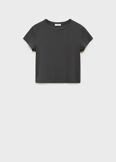 Fitted cotton t-shirt