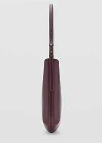 Large oval shoulder bag