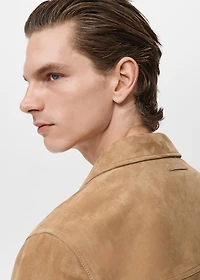 100% leather jacket with pockets