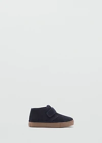 Velcro leather shoes