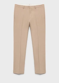 Paris slim-fit suit pants