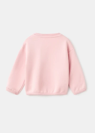 Embroidered cotton sweatshirt