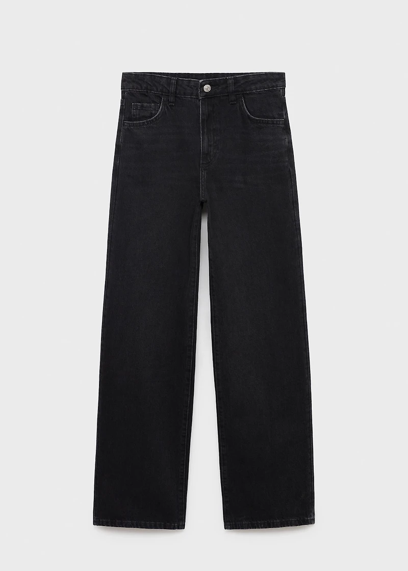 Danila high-waisted wide-leg jeans