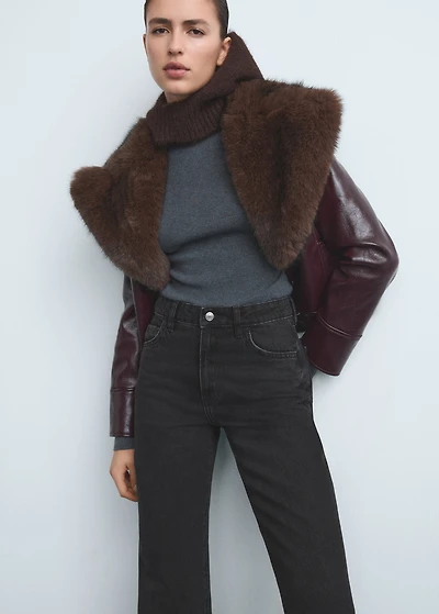 Danila high-waisted wide-leg jeans