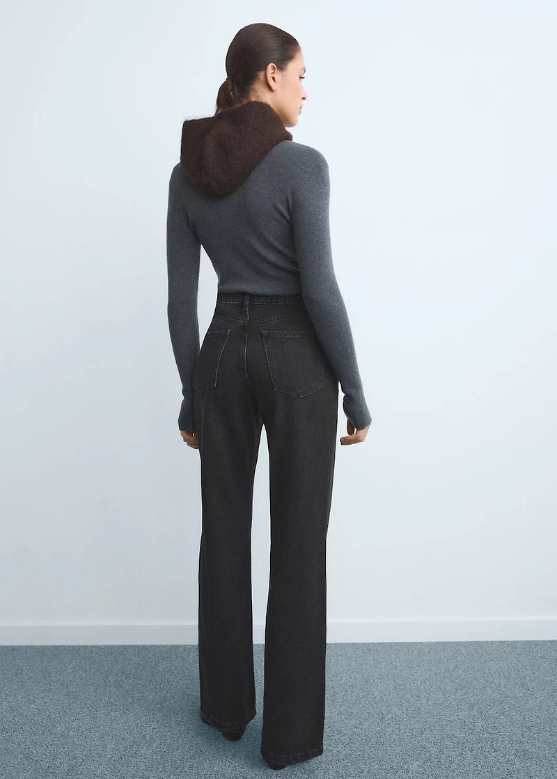 Danila high-waisted wide-leg jeans