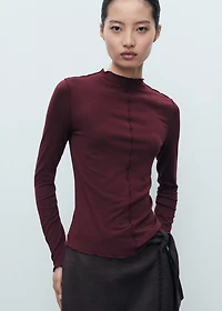 Scalloped edges T-shirt