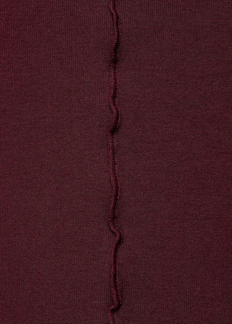 Scalloped edges T-shirt