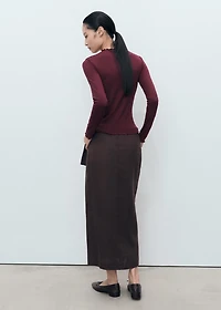 Scalloped edges T-shirt