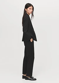 Straight suit trousers