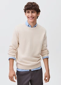 Essential cotton-blend sweater