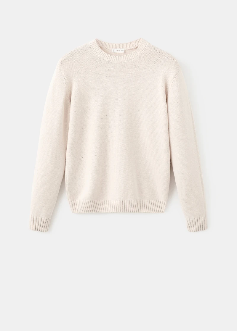 Essential cotton-blend sweater