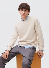 Essential cotton-blend sweater