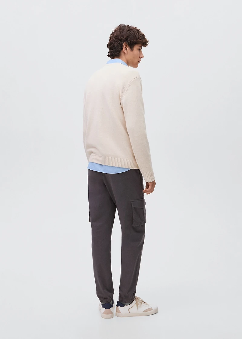 Essential cotton-blend sweater