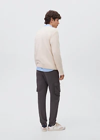 Essential cotton-blend sweater