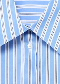 Oversize poplin shirt