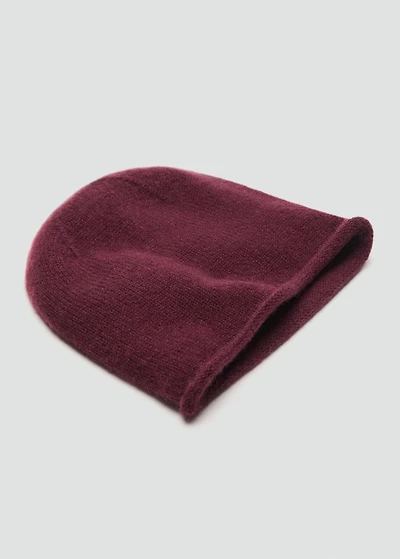 100% cashmere beanie
