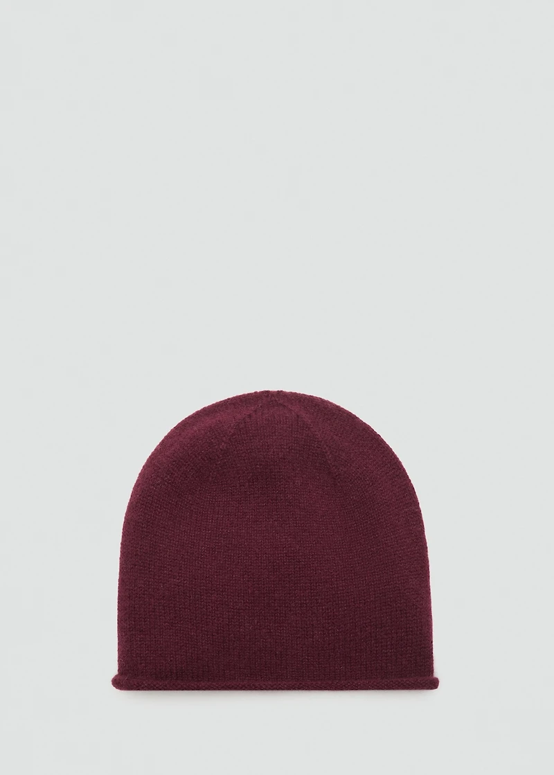 100% cashmere beanie
