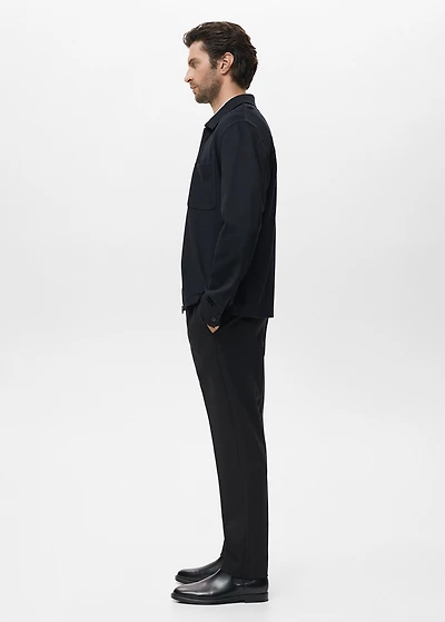 Jogger pants with elastic waist