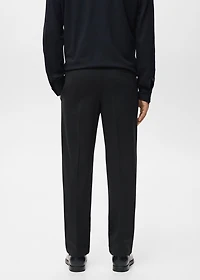 Jogger pants with elastic waist