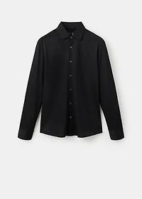 Comfort stretch non-iron shirt