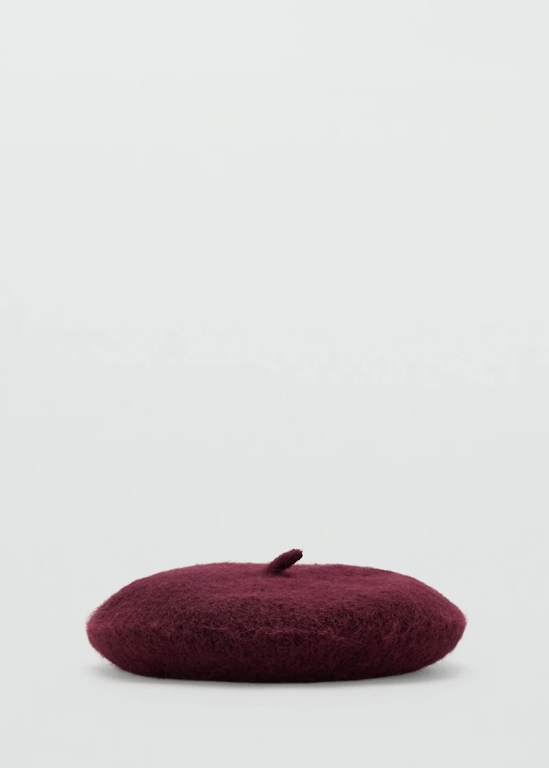 Wool-blend beret