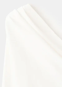 Asymmetrical dress with cut-out