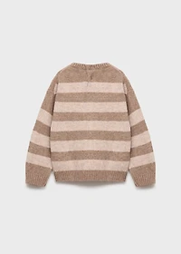 Knit striped sweater