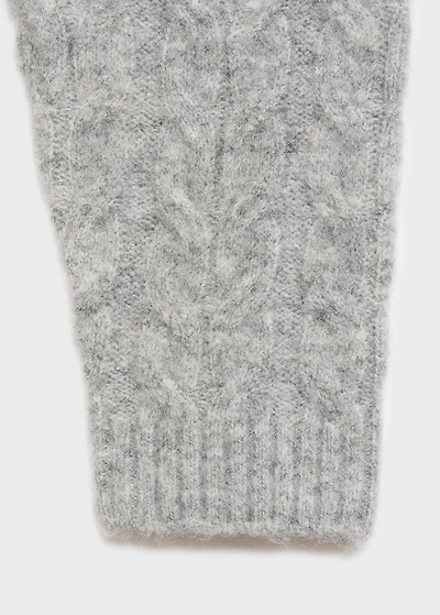 Knitted button cardigan