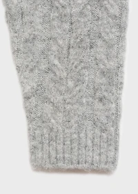 Knitted button cardigan