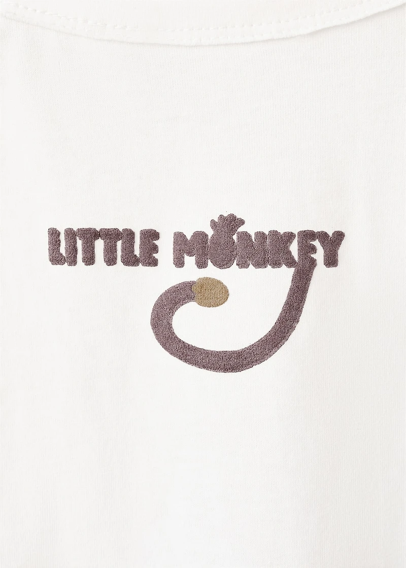 Embossed printed t-shirt