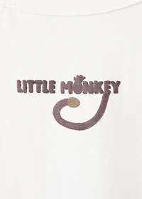 Embossed printed t-shirt