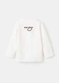 Embossed printed t-shirt