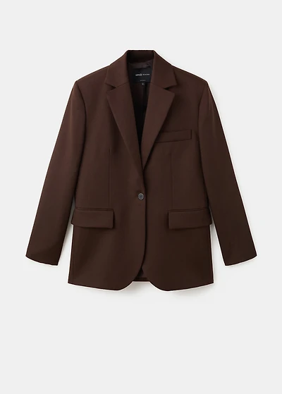 100% wool suit blazer