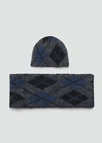 Argyle hat