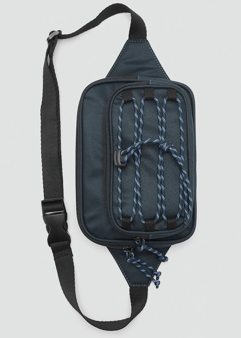 Fanny pack with cords