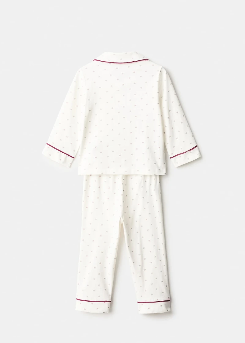 Hearts long pyjamas