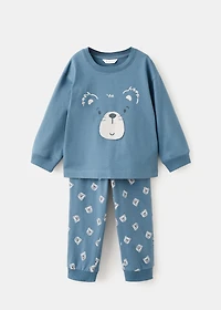 Printed long pyjamas