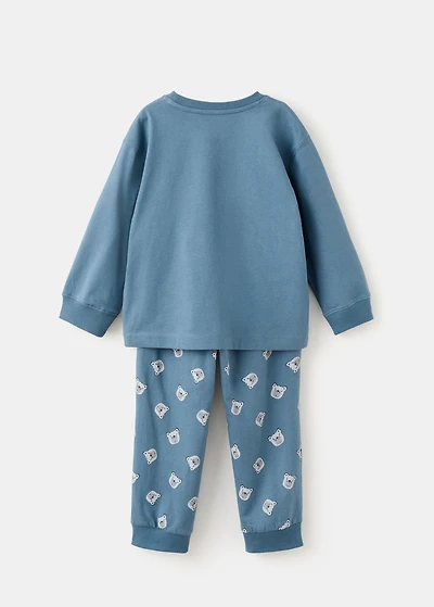 Printed long pyjamas