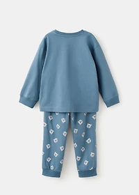 Printed long pyjamas