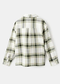 Cotton checked shirt