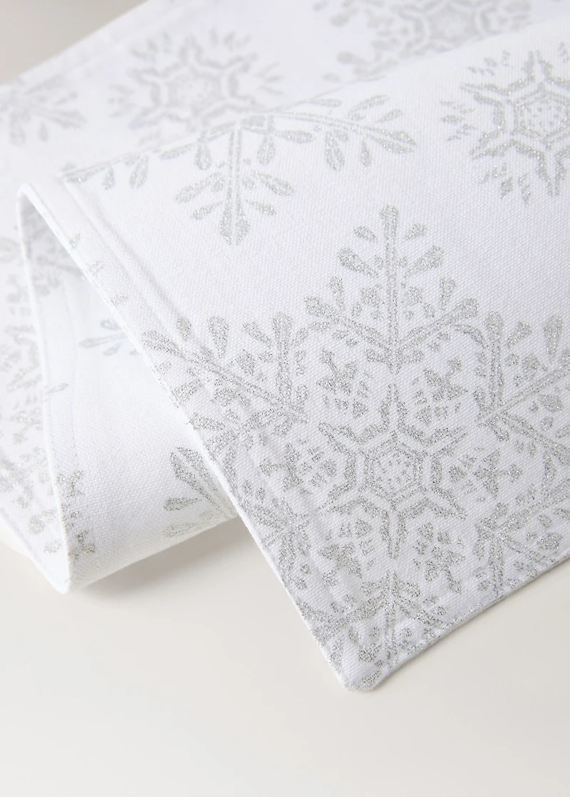 100% cotton placemat with Christmas motif