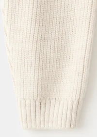 V-neck cardigan with bows