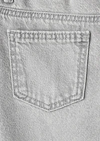 Straight jeans with turn-up