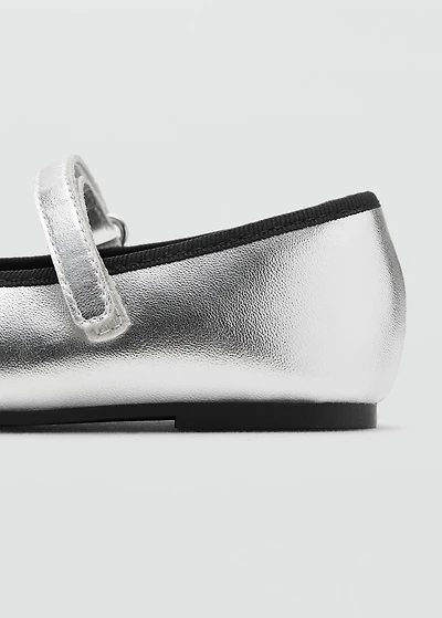 Metallic ballerina bow