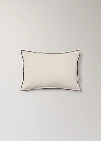 Children's cushion cover with overlock detail 30x40 cm