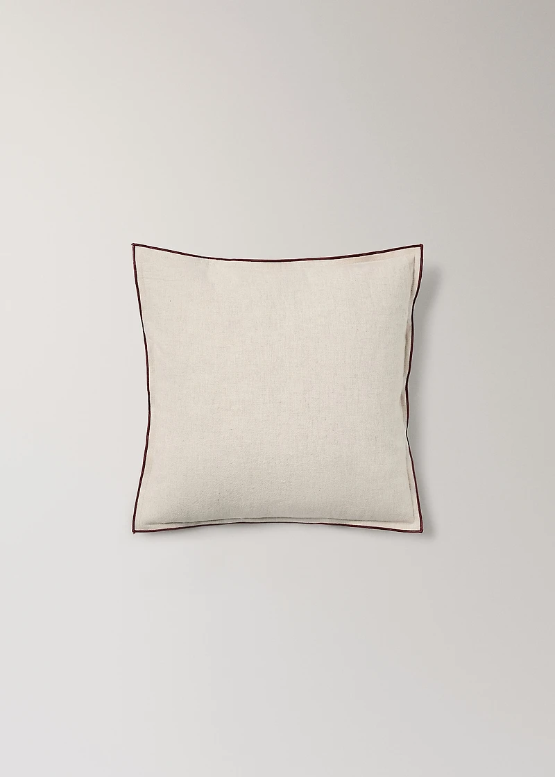 Children's cushion cover with overlock 40x40cm