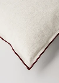 Children's cushion cover with overlock 40x40cm