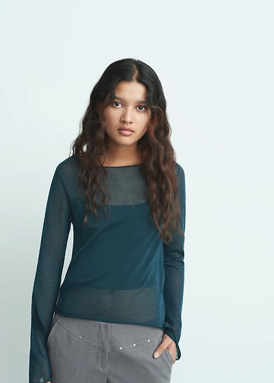 Semi-transparent t-shirt