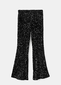 Sequin flared pants