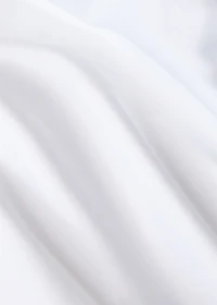 300-thread count satin cotton duvet cover with cross-stitch embroidery for 35.43 bed